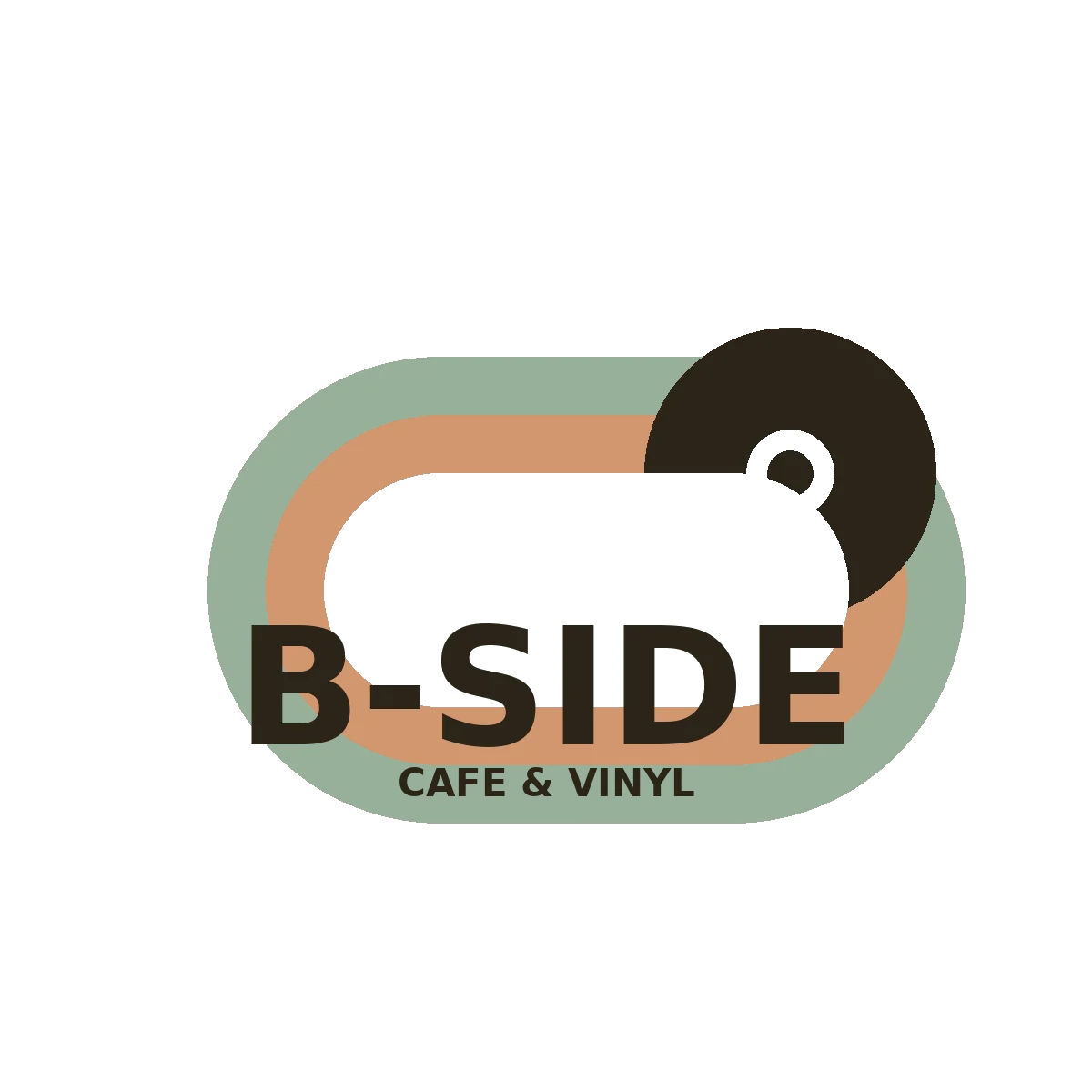 B-Side Cafe & Vinyl Logo